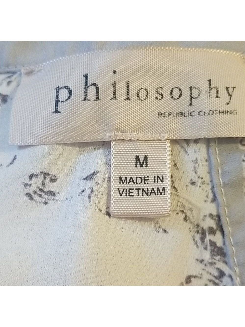 PHILOSPHY SLEEVELESS DRESS SZ MEDIUM - Picture 9 of 11